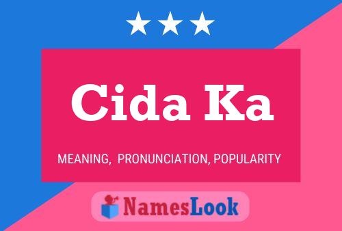 Cida Ka Name Poster