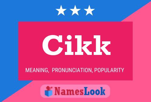 Cikk Name Poster