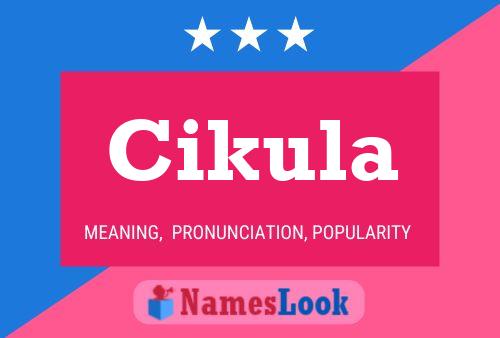 Cikula Name Poster