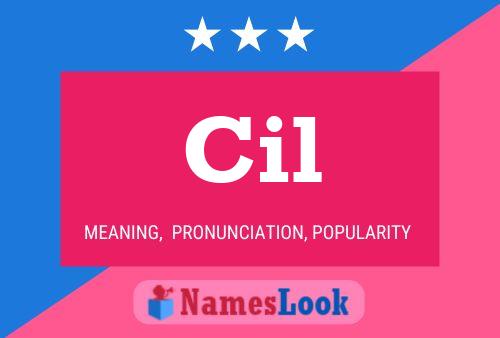 Cil Name Poster