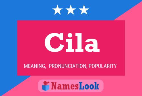 Cila Name Poster