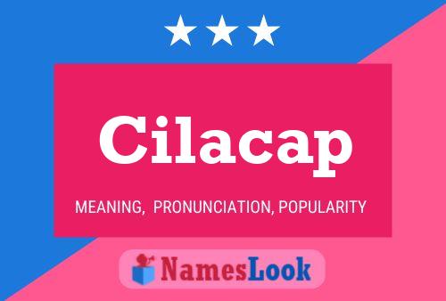 Cilacap Name Poster