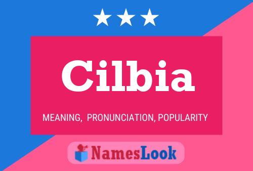 Cilbia Name Poster