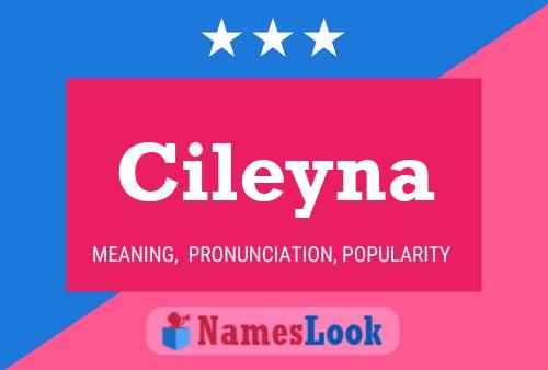 Cileyna Name Poster