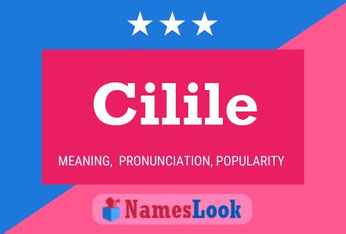 Cilile Name Poster