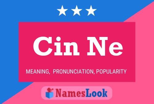 Cin Ne Name Poster