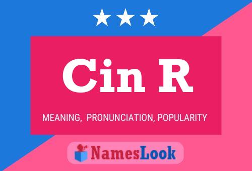 Cin R Name Poster