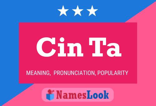 Cin Ta Name Poster