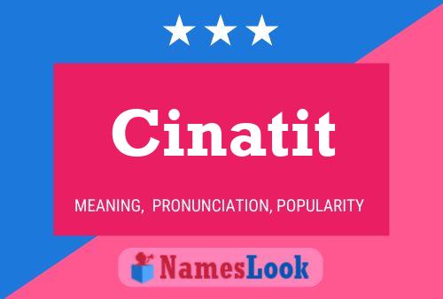 Cinatit Name Poster