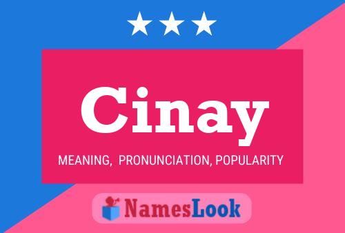 Cinay Name Poster