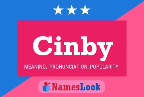 Cinby Name Poster