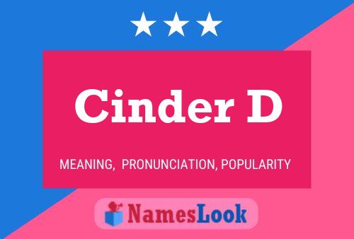 Cinder D Name Poster