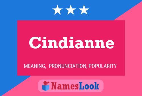 Cindianne Name Poster