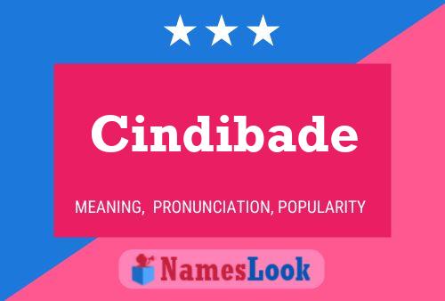 Cindibade Name Poster