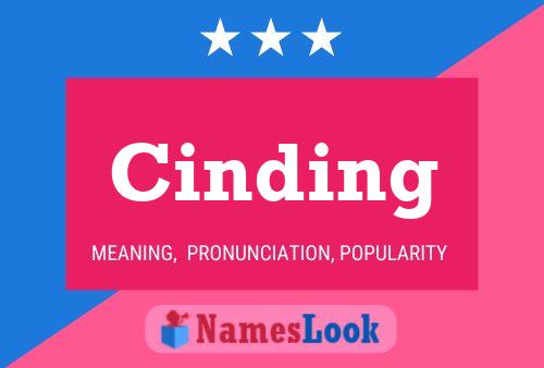 Cinding Name Poster