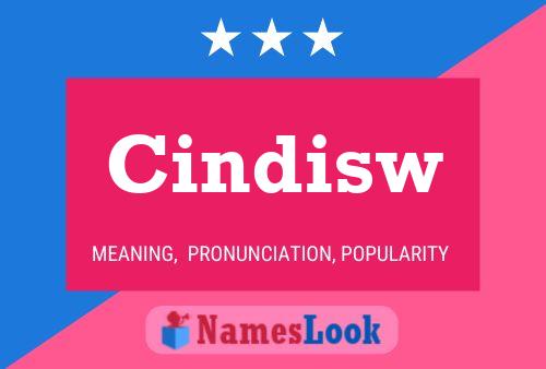 Cindisw Name Poster