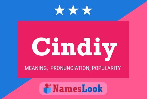 Cindiy Name Poster