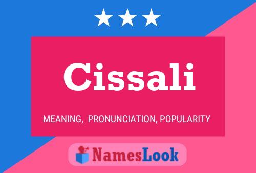 Cissali Name Poster