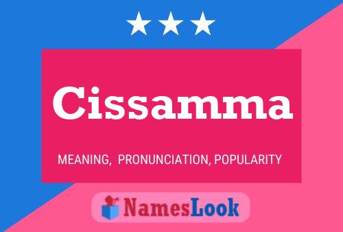 Cissamma Name Poster