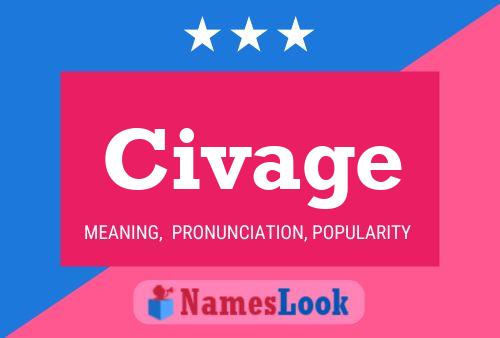 Civage Name Poster