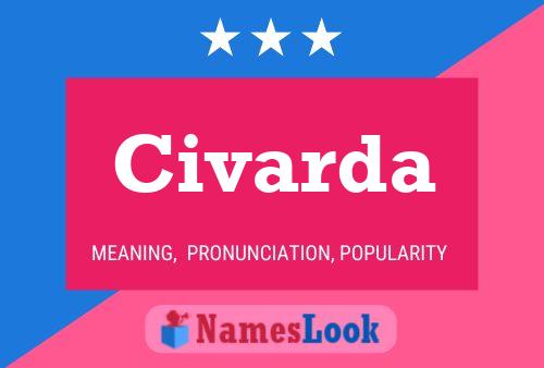 Civarda Name Poster