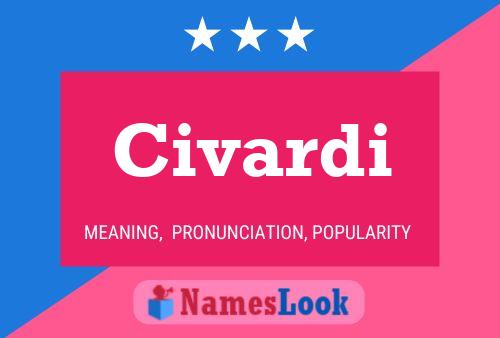 Civardi Name Poster