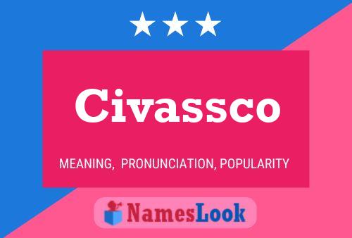 Civassco Name Poster