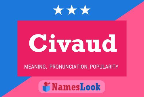 Civaud Name Poster