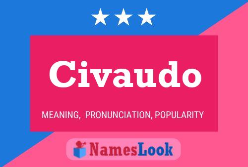 Civaudo Name Poster