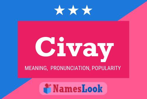 Civay Name Poster