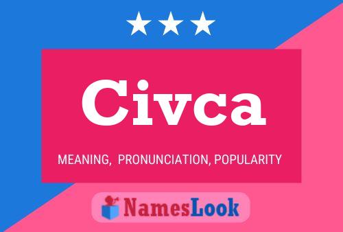 Civca Name Poster