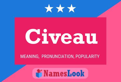 Civeau Name Poster