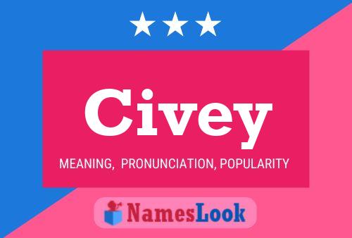 Civey Name Poster