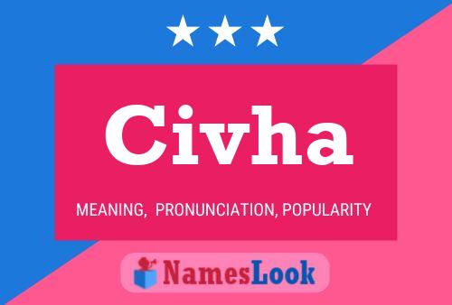 Civha Name Poster