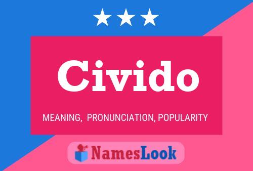 Civido Name Poster