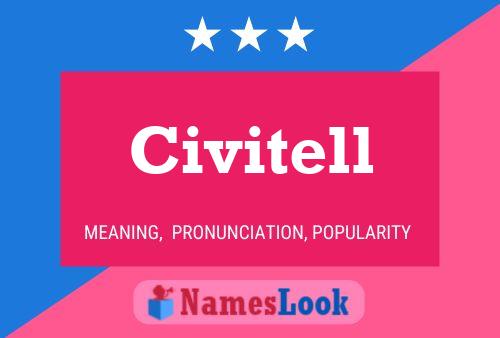 Civitell Name Poster