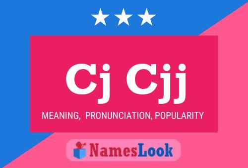 Cj Cjj Name Poster