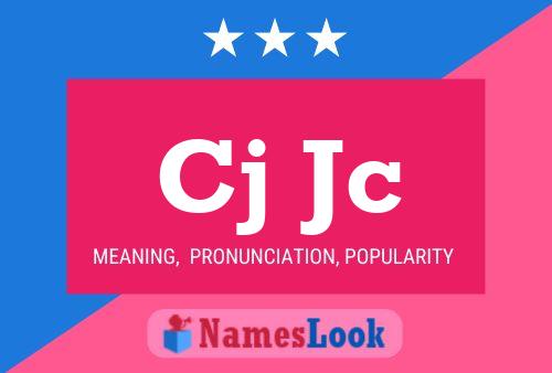 Cj Jc Name Poster