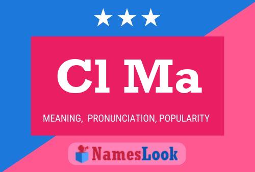 Cl Ma Name Poster