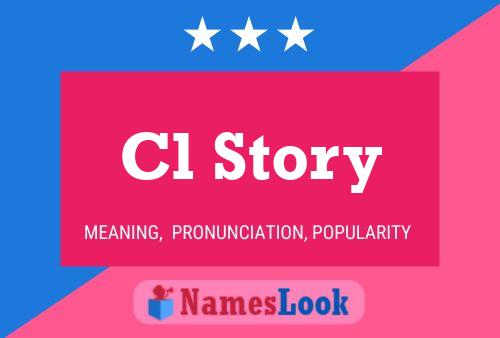 Cl Story Name Poster