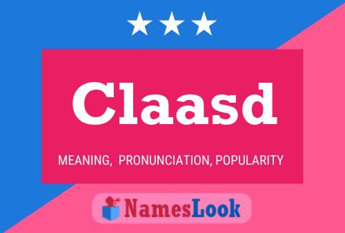 Claasd Name Poster