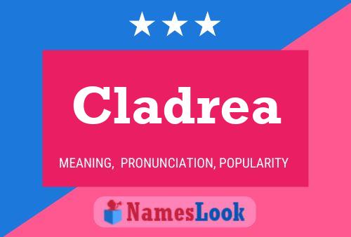 Cladrea Name Poster