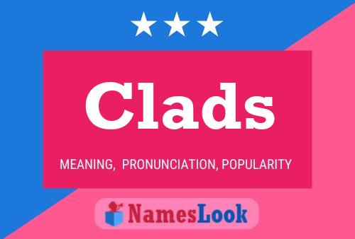 Clads Name Poster