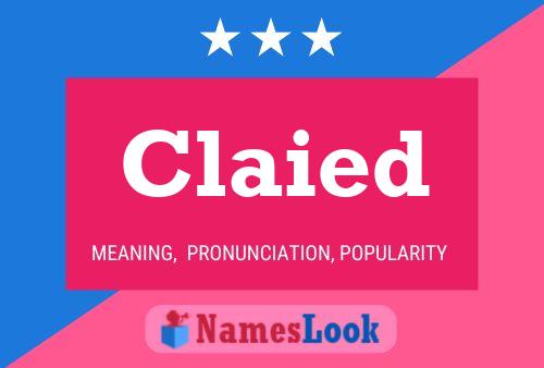 Claied Name Poster