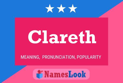 Clareth Name Poster