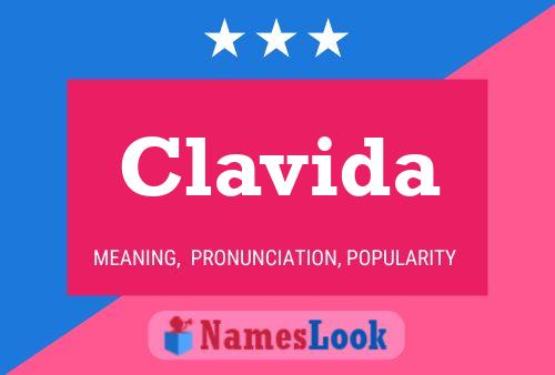 Clavida Name Poster