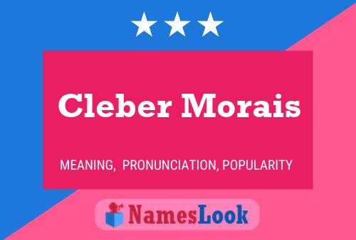 Cleber Morais Name Poster