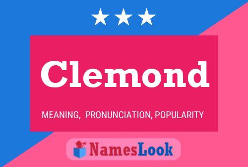 Clemond Name Poster