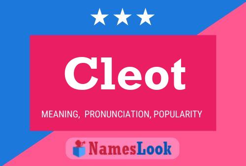 Cleot Name Poster