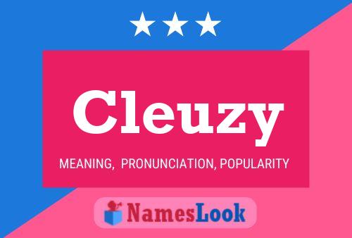 Cleuzy Name Poster